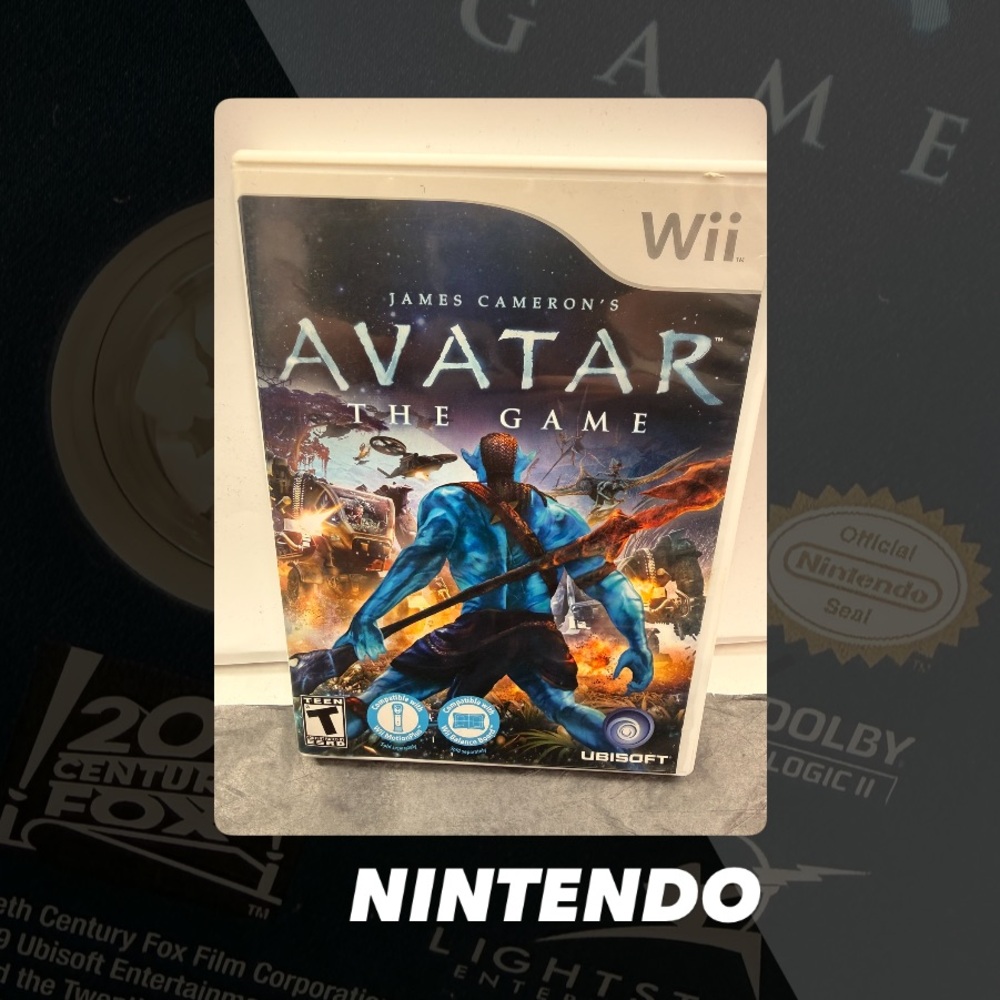 EUC Nintendo Wii James Cameron’s Avatar The Game Video Game